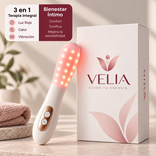 Dispositivo de Cuidado Intimo | Fisioterapia de calor, luz roja y vibración suave