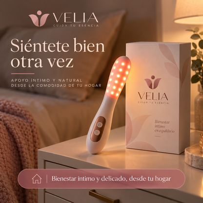 Dispositivo de Cuidado Intimo | Fisioterapia de calor, luz roja y vibración suave